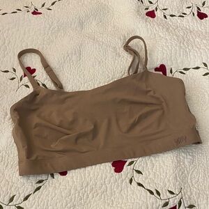 Yitty Smoothed Reality Square Neck Bralette in Moody Taupe Large